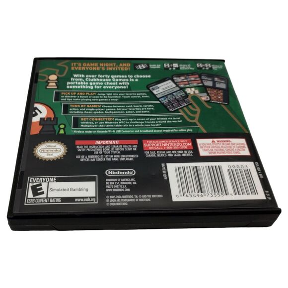 Nintendo DS Lot: Are You Smarter Than a 5th Grader Club House & 50 Classic Games - Picture 16 of 16